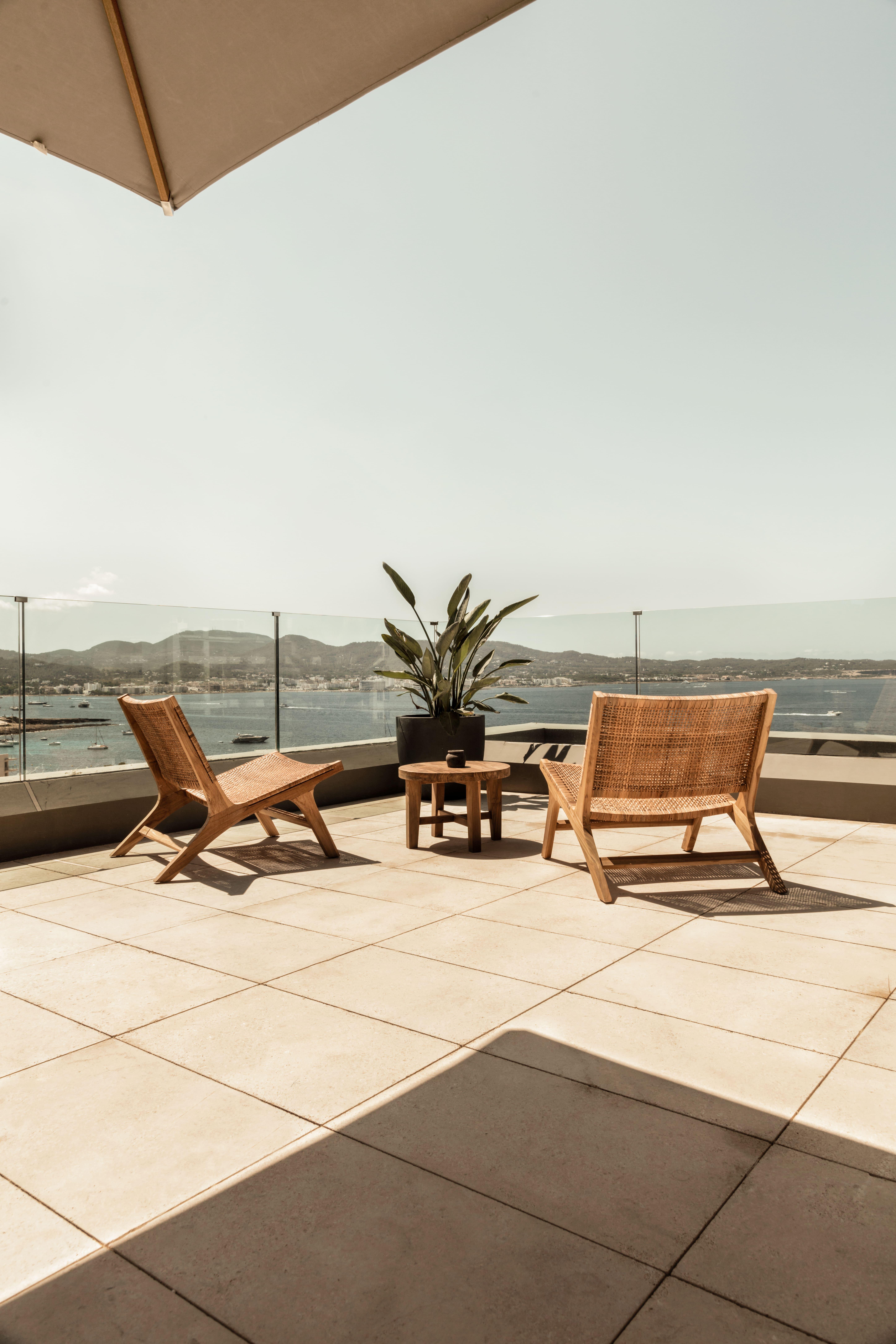 Oku Ibiza (Adults Only) Hotel ซานอันโตนิโอ ภายนอก รูปภาพ Rooftop terrace at the Hotel