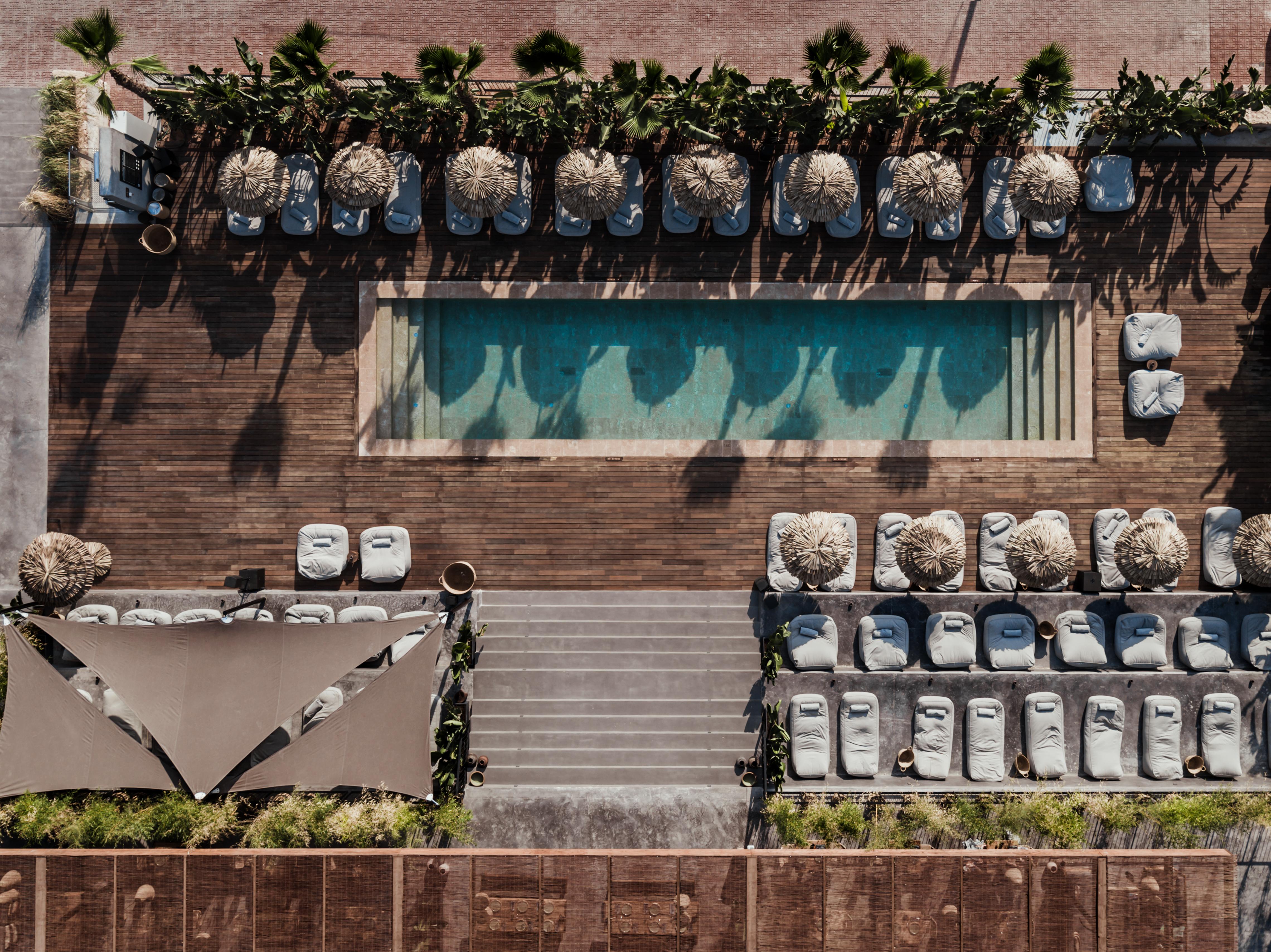 Oku Ibiza (Adults Only) Hotel ซานอันโตนิโอ ภายนอก รูปภาพ The pool at the 2016 Olympics